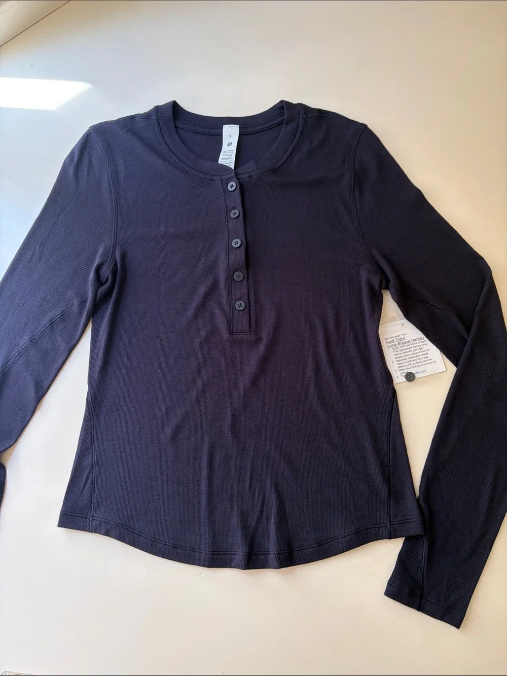 Lululemon Hold Tight Henley Tee